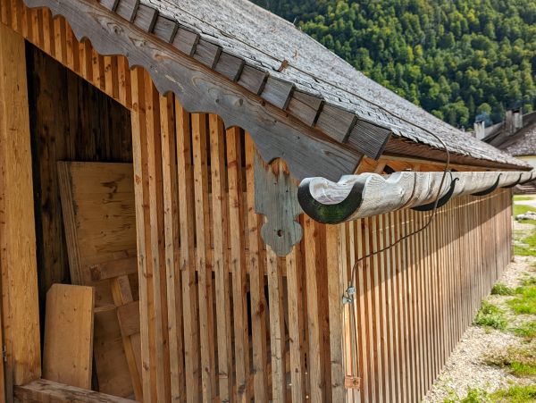 Wood Gutter Repair